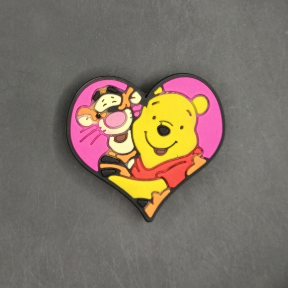 (5/$15) Disney Winnie The Pooh & Tigger  Croc Charm - Picture 1 of 2